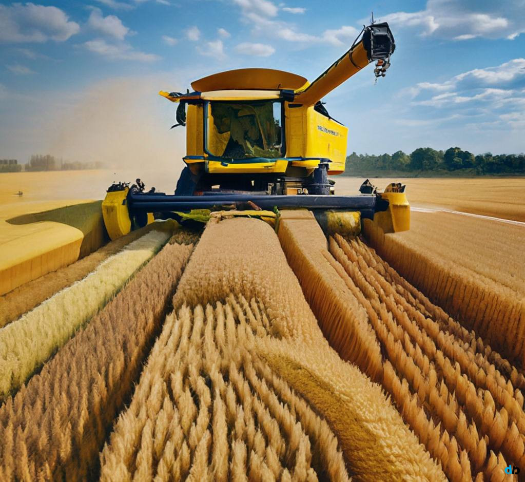 New Holland Уборка зерновых 2024